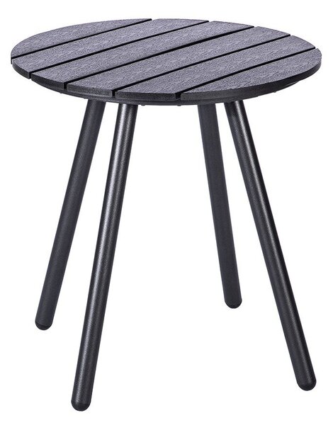 Sivý záhradný stôl Essentials Lounge, ø 51 cm