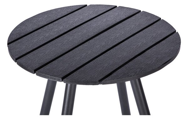 Sivý záhradný stôl Essentials Lounge, ø 51 cm