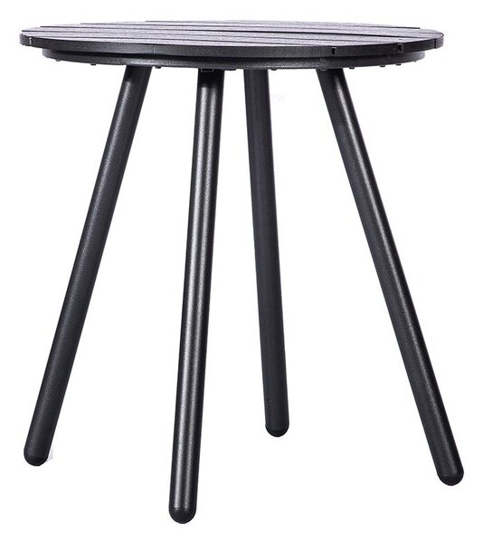 Sivý záhradný stôl Essentials Lounge, ø 51 cm