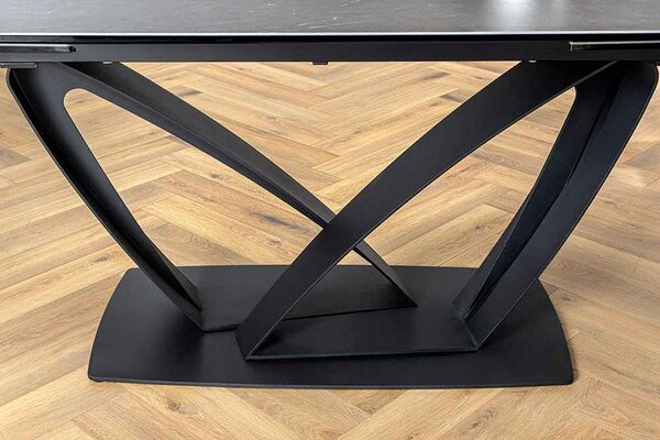 Rozťahovací keramický stôl Vallerina 180-220-260 cm grafit