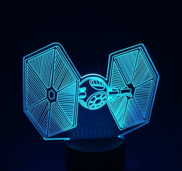 Beling 3D lampa, The Fighter, 7 farebná S417