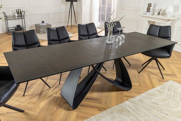 Rozťahovací keramický stôl Bayarmaa 180-220-260 cm hrdza