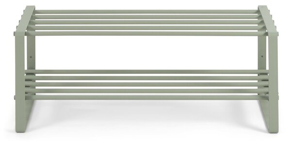 Sivozelená kovová skrinka na topánky 70x29x27 cm Rex – Spinder Design