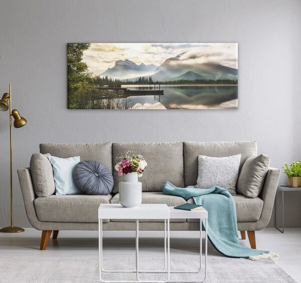 Obraz na plátne Styler Lake, 150 x 60 cm