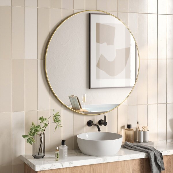 Nástenné zrkadlo ø 86 cm Hubba – Umbra