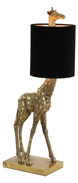 Stolová lampa v čierno-bronzovej farbe (výška 61 cm) Giraffe - Light & Living