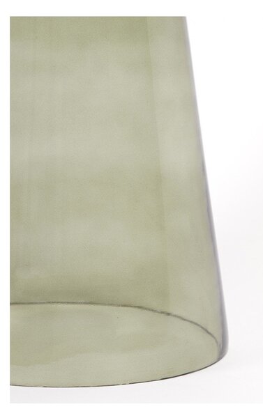 Sklenený okrúhly odkladací stolík ø 30 cm Dakwa – Light & Living