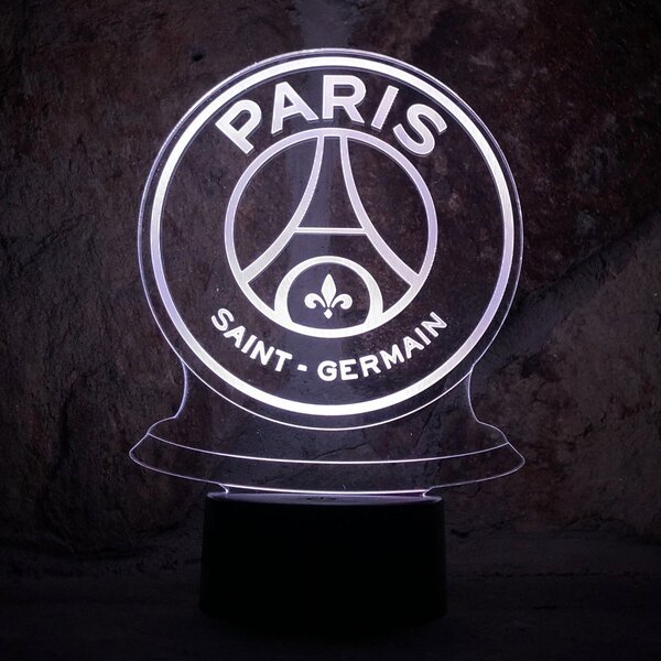 Beling 3D lampa, P.S.G Paris ,futbalový darček,16 farebná S464