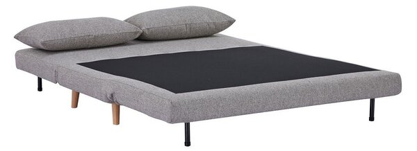 Sivá rozkladacia pohovka 140 cm Marlow – House Nordic