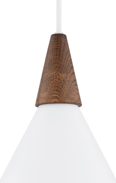 Argon 8631 - Luster na lanku KEGEL 1xE27/15W/230V biela