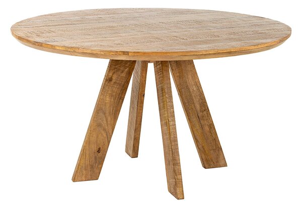 Okrúhly jedálenský stôl Eglantine 120 cm hnedé mango