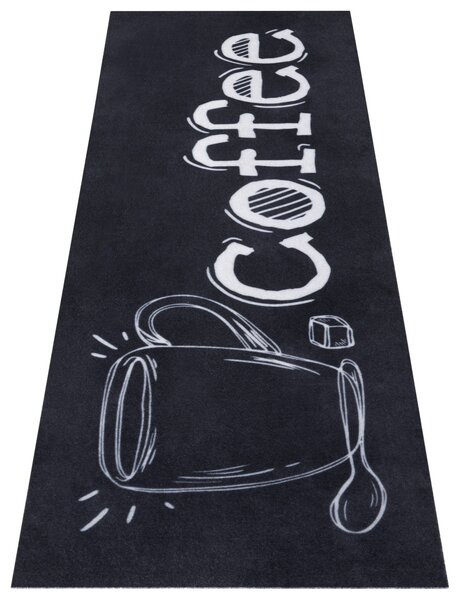 Hanse Home , Behúň Cook & Clean 105733 Black White, 50x150, čierna, kuchyňa