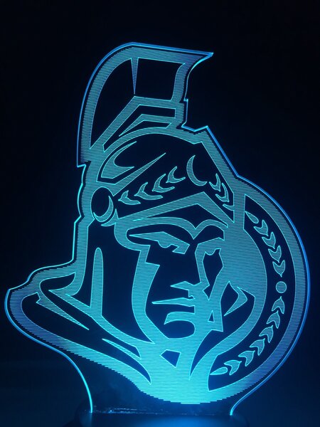 Beling 3D lampa, Ottawa Senators, 16 barevná S163842ES