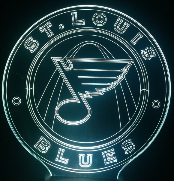Beling 3D lampa, St. Louis Blues, 16 barevná S16F3842HS