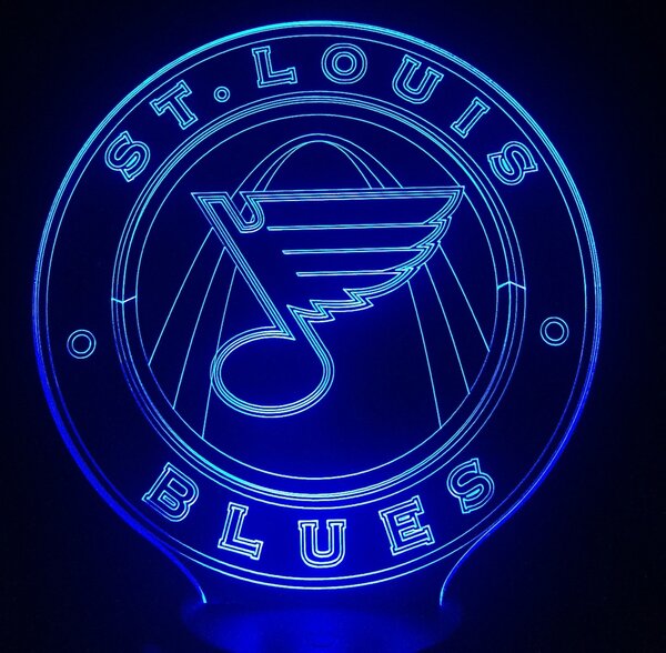 Beling 3D lampa, St. Louis Blues, 16 barevná S16F3842HS