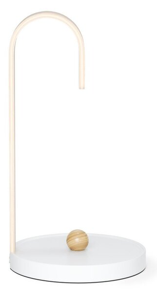 Biely drevený stojan na papierové utierky ø 17 cm Bellwood – Umbra