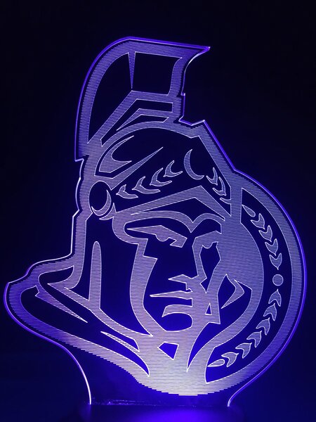 Beling 3D lampa, Ottawa Senators, 16 barevná S163842ES