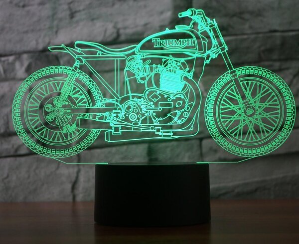 Beling 3D lampa, Triumph , 7 farebná DW5DS13