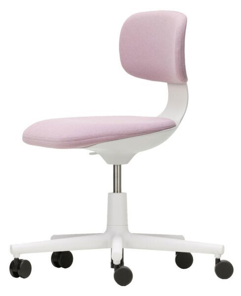 Vitra Kancelárska stolička Rookie, soft grey/pink