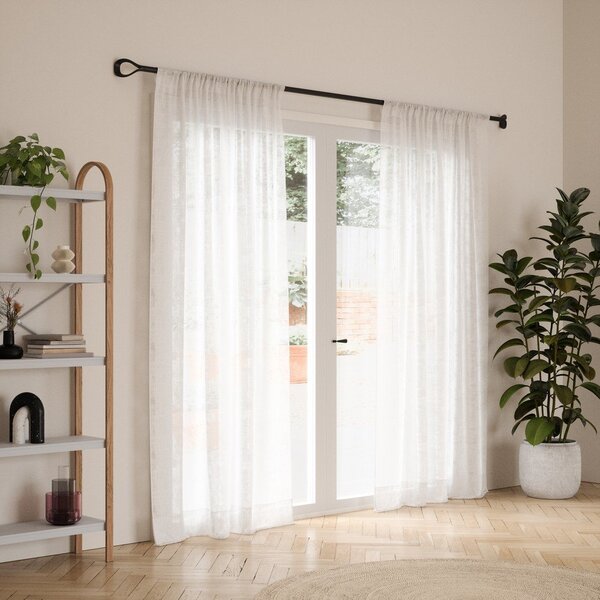 Oceľová roztiahnuteľná garniža 107 - 305 cm Loop – Umbra