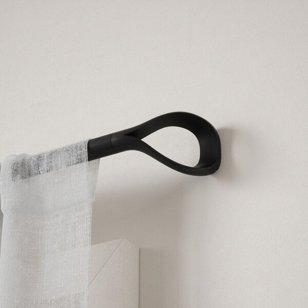 Oceľová roztiahnuteľná garniža 107 - 305 cm Loop – Umbra