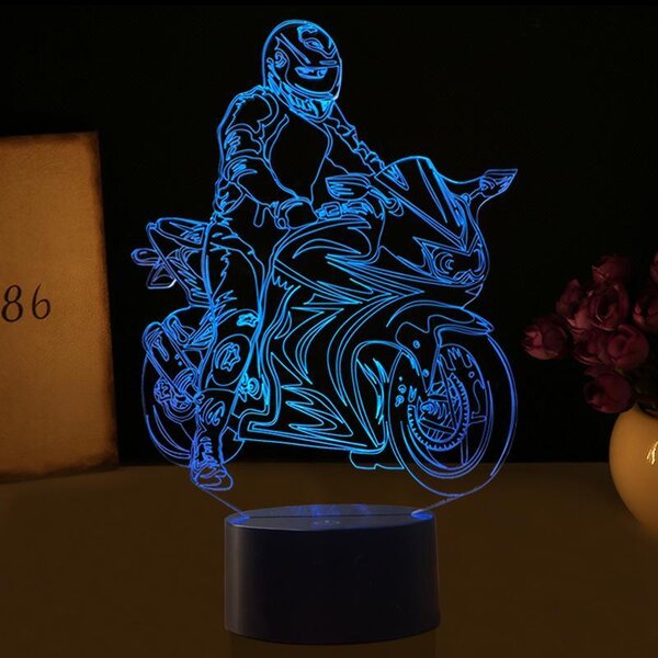 Beling 3D lampa,Superbike 2 , 7 farebná DA1PDS13JJCV1