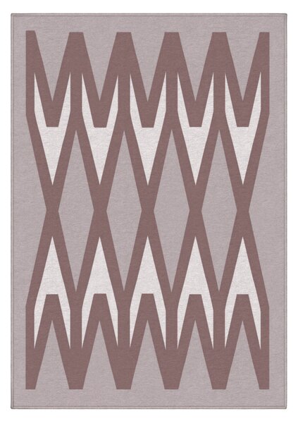 GDmats koberce Dizajnový kusový koberec Saw od Jindřicha Lípy - 140x200 cm