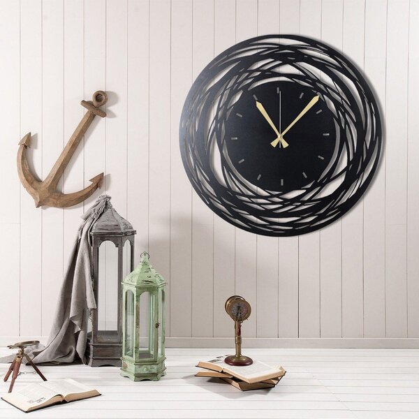 Kovové nástenné hodiny Ball, 50 × 50 cm