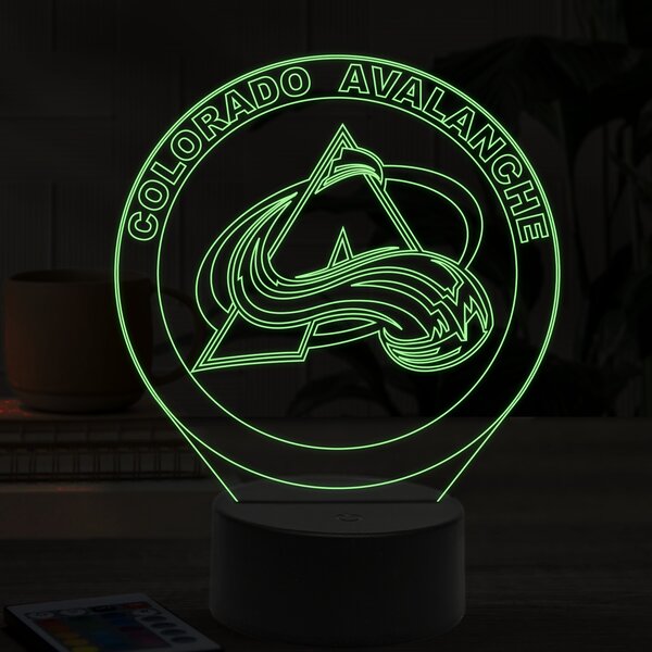 Beling 3D lampa, Colorado Avalanche, 16 farebná S494SXDDS