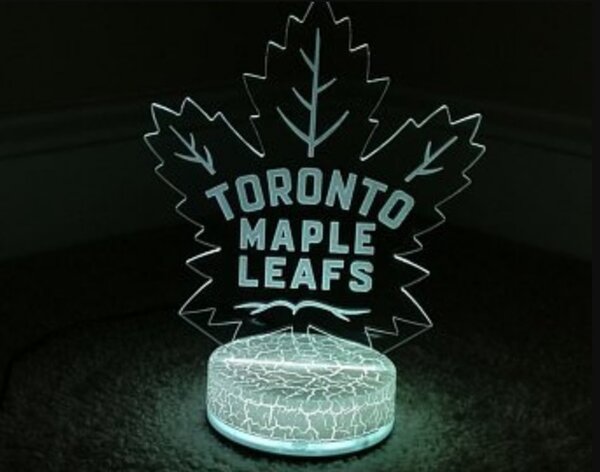 Beling 3D lampa,toronto maple leafs , 16 farebná S494S54XDDS
