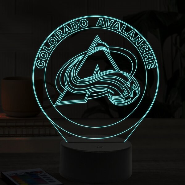 Beling 3D lampa, Colorado Avalanche, 16 farebná S494SXDDS