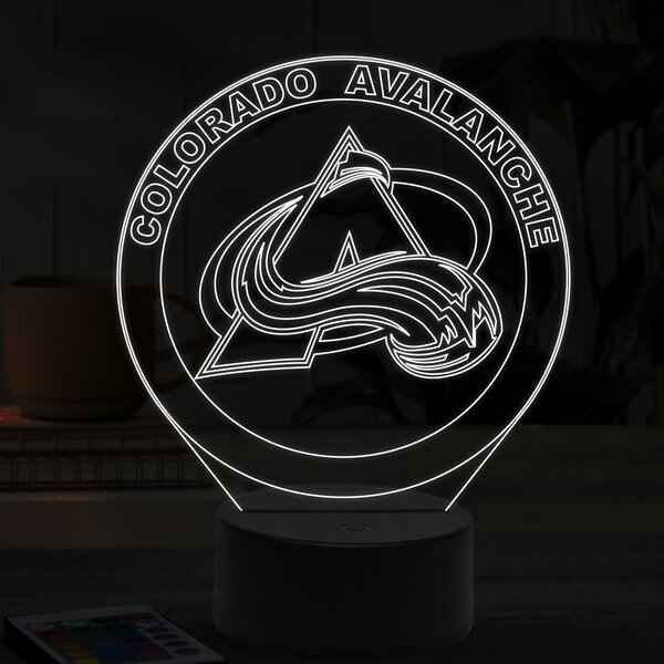 Beling 3D lampa, Colorado Avalanche, 16 farebná S494SXDDS