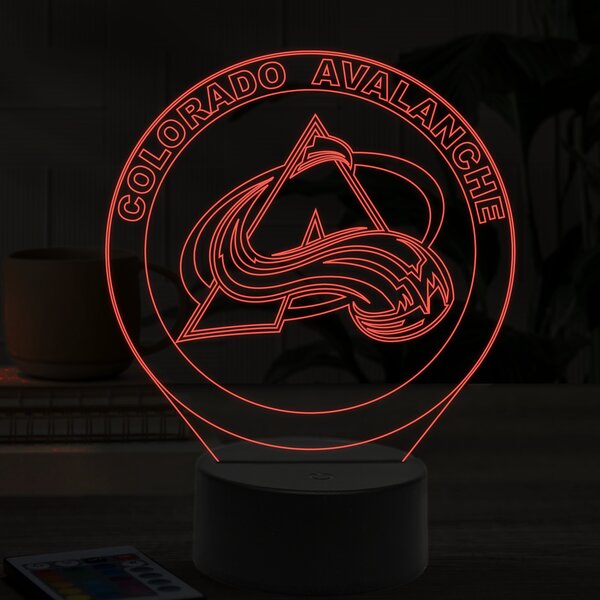 Beling 3D lampa, Colorado Avalanche, 16 farebná S494SXDDS