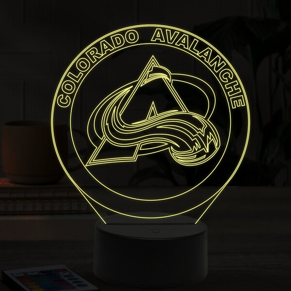 Beling 3D lampa, Colorado Avalanche, 16 farebná S494SXDDS
