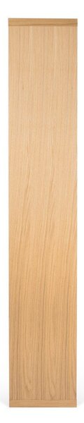 Knižnica v dekore duba v prírodnej farbe 70x198 cm Berlin – TemaHome