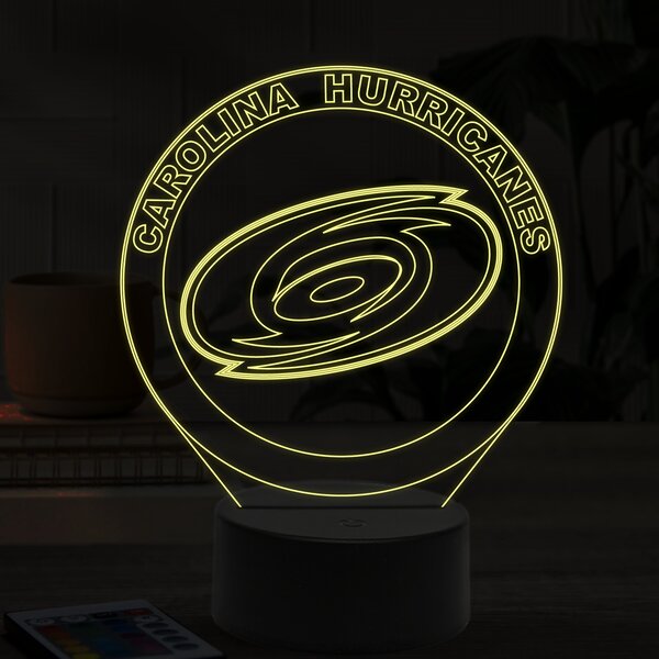 Beling 3D lampa, Carolina Hurricanes, 16 farebná S49Q9X