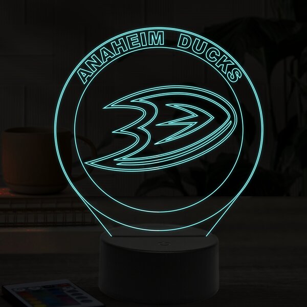 Beling 3D lampa, Anaheim Ducks, 16 farebná S494S56S