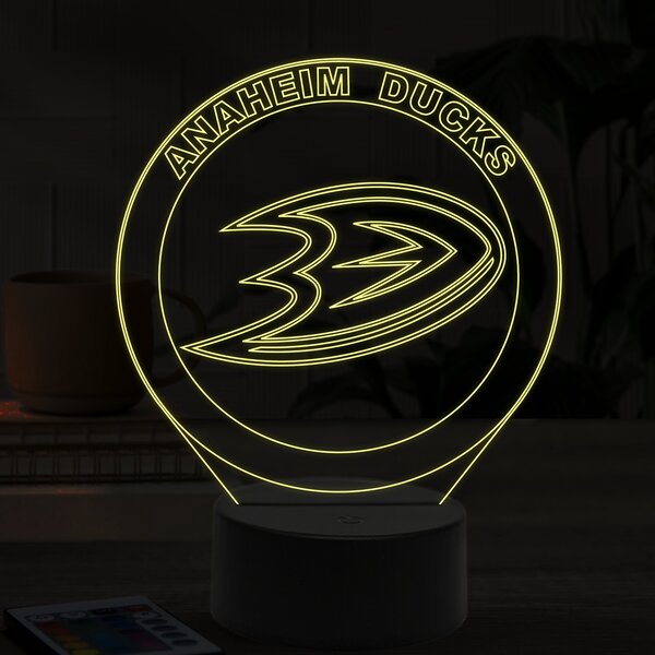 Beling 3D lampa, Anaheim Ducks, 16 farebná S494S56S