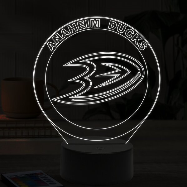 Beling 3D lampa, Anaheim Ducks, 16 farebná S494S56S