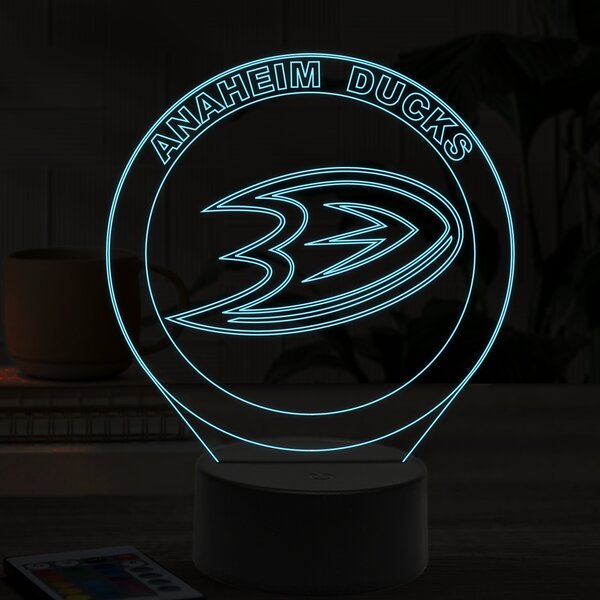 Beling 3D lampa, Anaheim Ducks, 16 farebná S494S56S