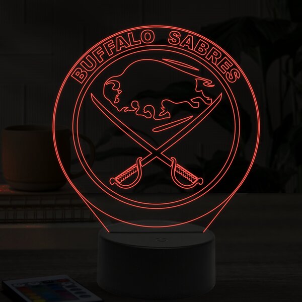 Beling 3D lampa, Buffalo Sabres, 16 farebná ASQ9XS9