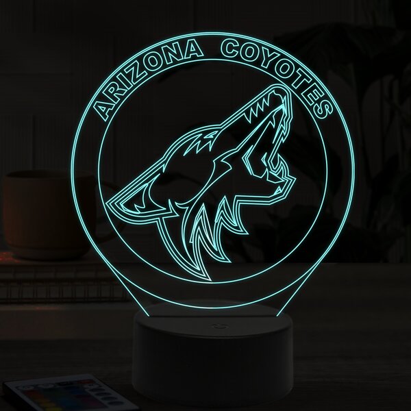 Beling 3D lampa, Arizona Coyotes, 16 farebná ASS6A9