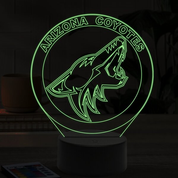 Beling 3D lampa, Arizona Coyotes, 16 farebná ASS6A9