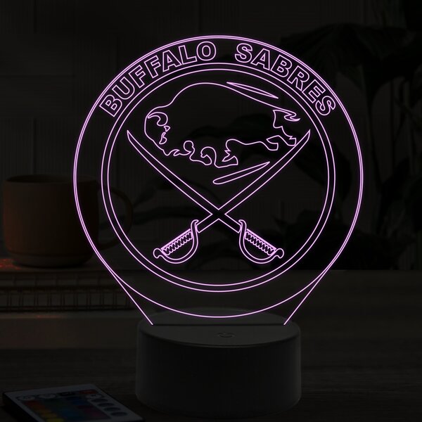 Beling 3D lampa, Buffalo Sabres, 16 farebná ASQ9XS9