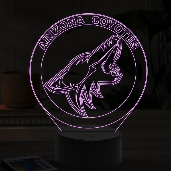 Beling 3D lampa, Arizona Coyotes, 16 farebná ASS6A9