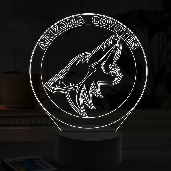 Beling 3D lampa, Arizona Coyotes, 16 farebná ASS6A9