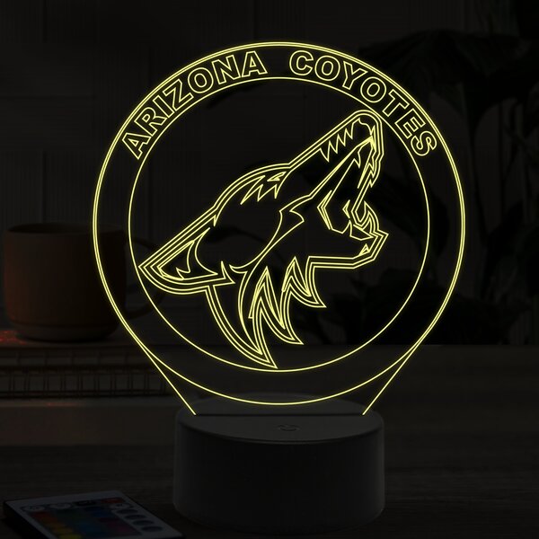 Beling 3D lampa, Arizona Coyotes, 16 farebná ASS6A9