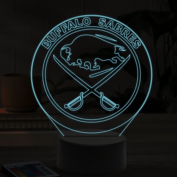 Beling 3D lampa, Buffalo Sabres, 16 farebná ASQ9XS9