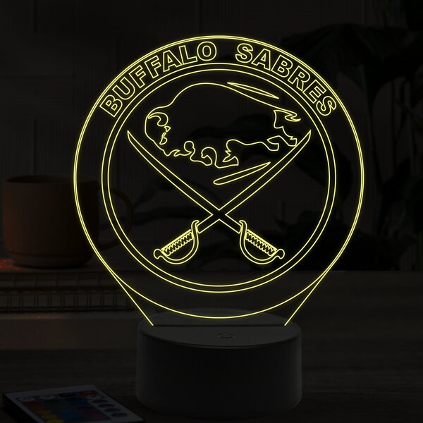 Beling 3D lampa, Buffalo Sabres, 16 farebná ASQ9XS9