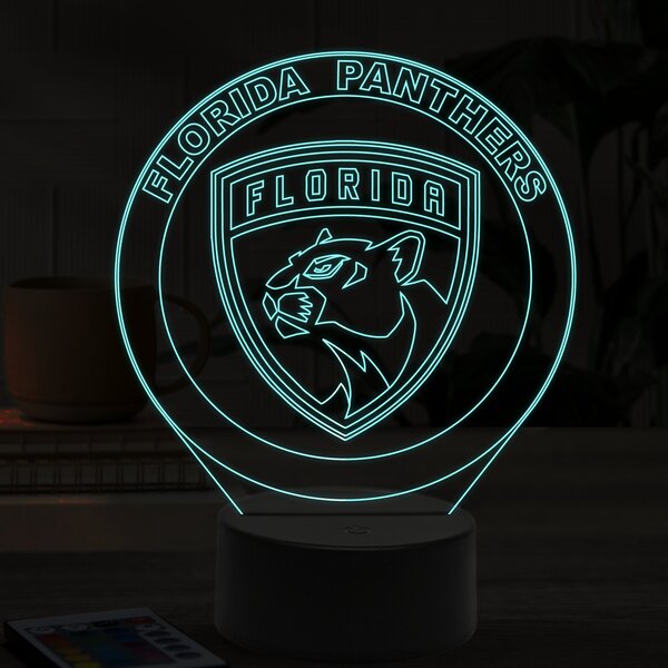 Beling 3D lampa,Florida Panthers, 16 farebná A95DQ